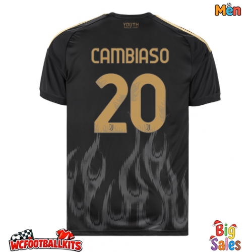 Juventus Andrea Cambiaso #20 Replica Third Stadium Shirt 2026-27 Short Sleeve